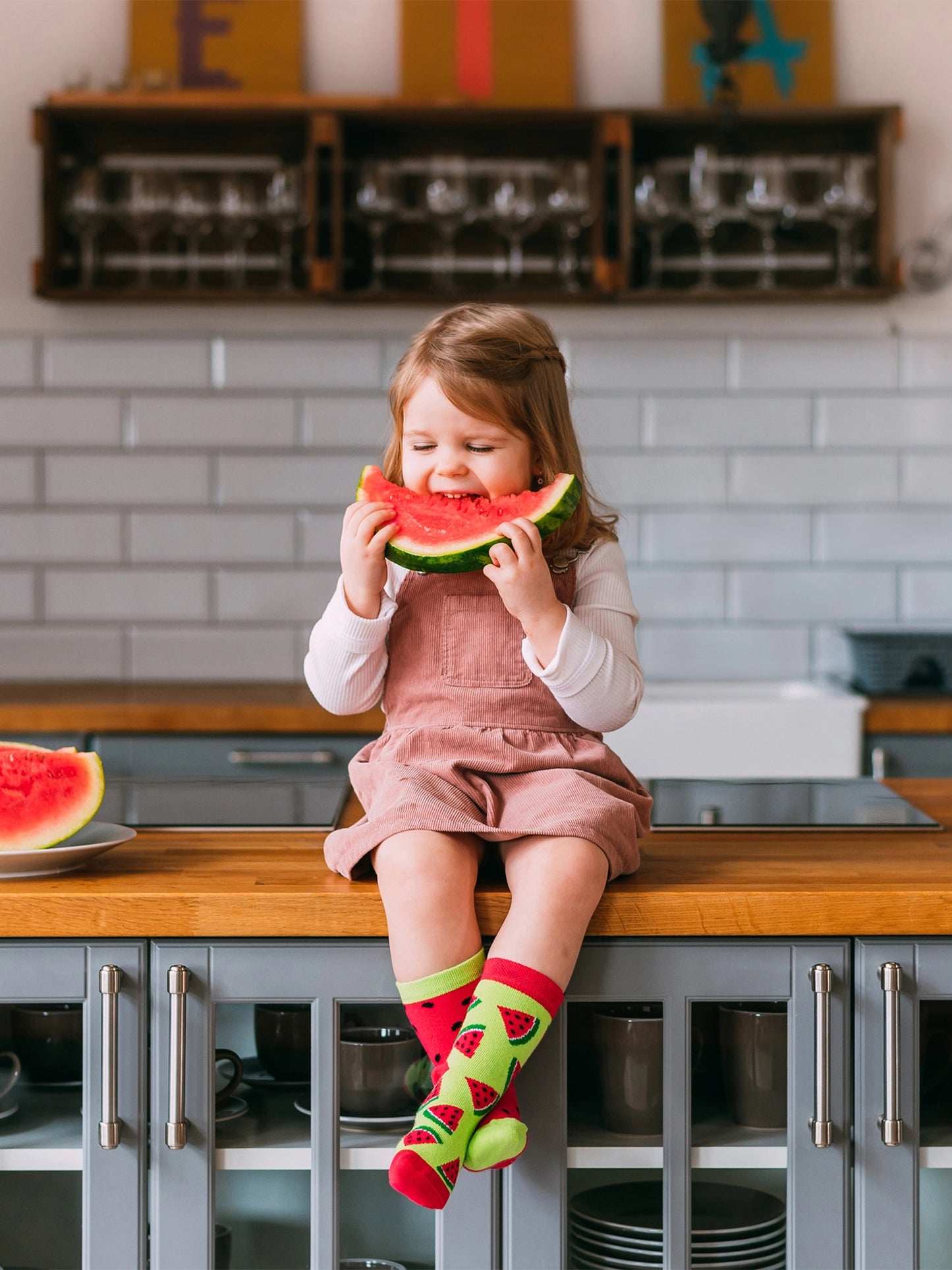 Sokker Barn Vannmelon - Leknesokker.no