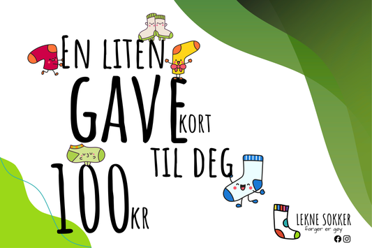Leknesokker.no Gavekort - Leknesokker.no